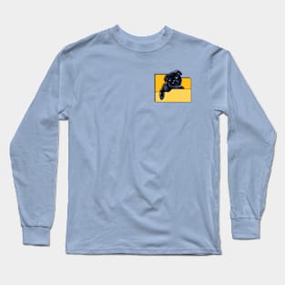 Pug in a Folder Icon Long Sleeve T-Shirt